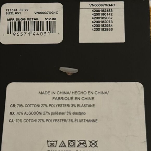 VANS NWT KARINA ROZUNKO COLLABORATION CREATE ONE OF A KIND WOMEN’S SOCK - Picture 5 of 5